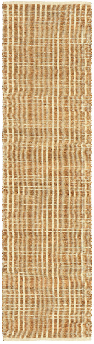 Darren Palmer Plaid Sandstone Runner Rug | Cheap Rugs Australia