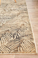 Artistic Nature Modern Charcoal Rug