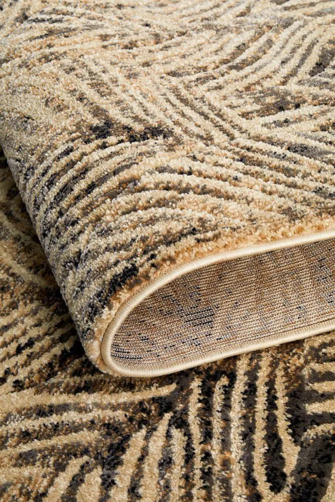 Artistic Nature Modern Charcoal Rug