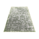 Denau Green Distressed Machine Washable Rug