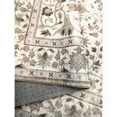 Dhruv Multicoloured Distressed Machine Washable Rug