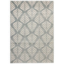 Dibang Aqua Light Green and Cream Indoor Outdoor Rug