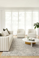 Emma Blomfield Plume Frost Rug