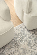Emma Blomfield Plume Frost Rug