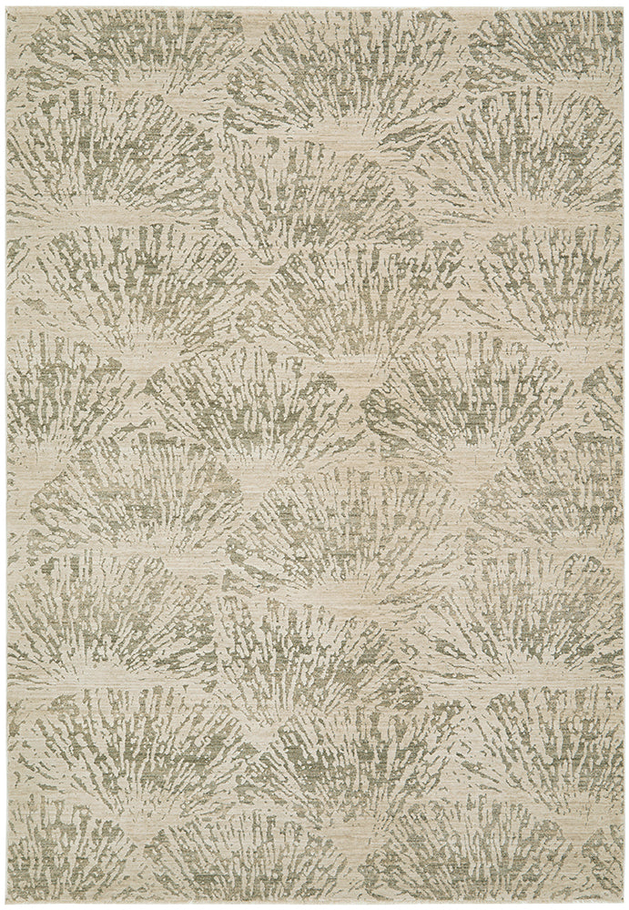 Emma Blomfield Plume Moss Rug