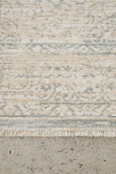 Emma Blomfield Veil Blue Runner Rug