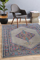 Whisper Diamond Grey Rug