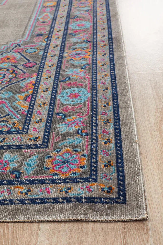 Whisper Diamond Grey Rug