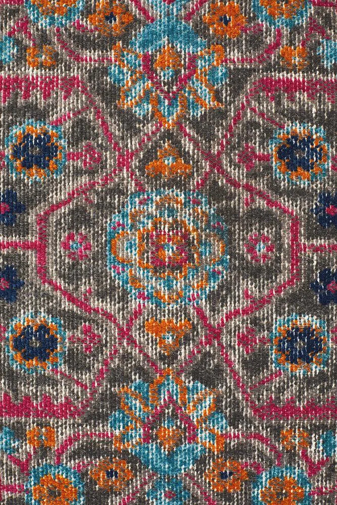 Whisper Diamond Grey Rug