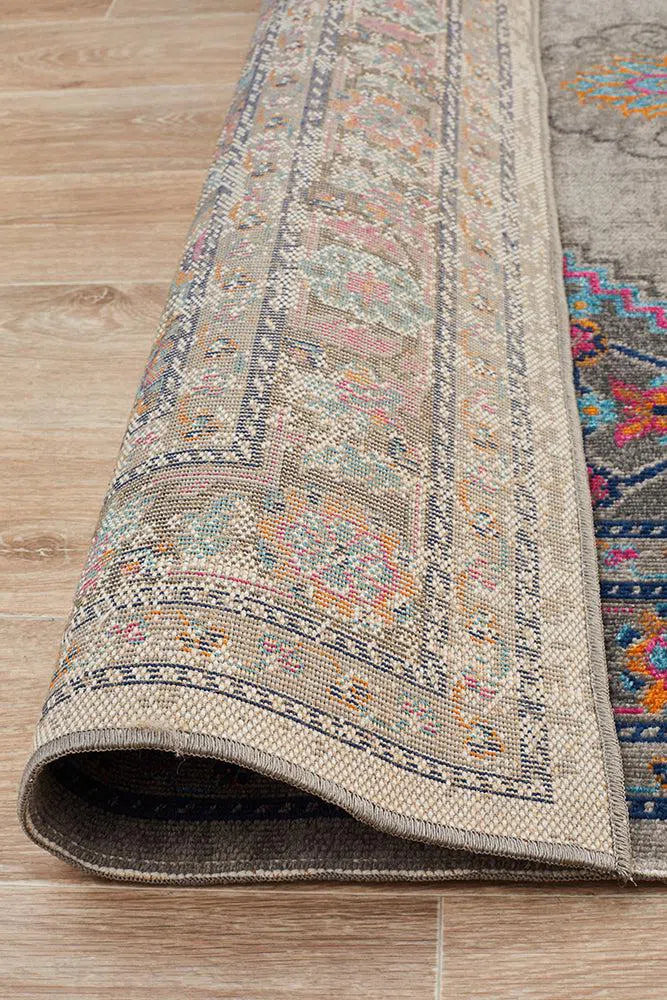 Whisper Diamond Grey Rug