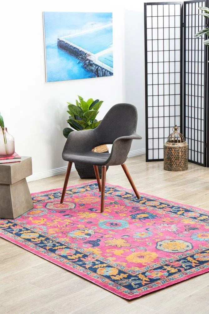 Whisper Corners Pink Rug