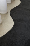 Evelyn Black Runner Rug