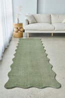 Evelyn Green Runner Rug
