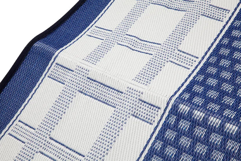Europa Blue Reversible Outdoor Rug