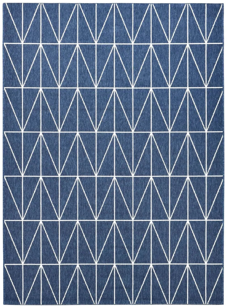 Nevada 694 Indoor Outdoor Blue Rug
