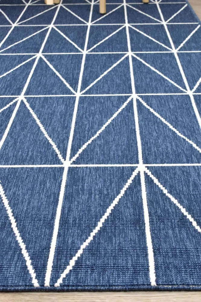 Nevada 694 Indoor Outdoor Blue Rug