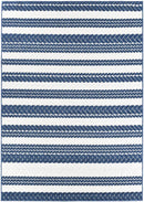 Nevada 994 Indoor Outdoor Blue White Rug