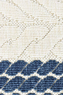Nevada 994 Indoor Outdoor Blue White Rug