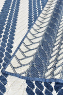 Nevada 994 Indoor Outdoor Blue White Rug