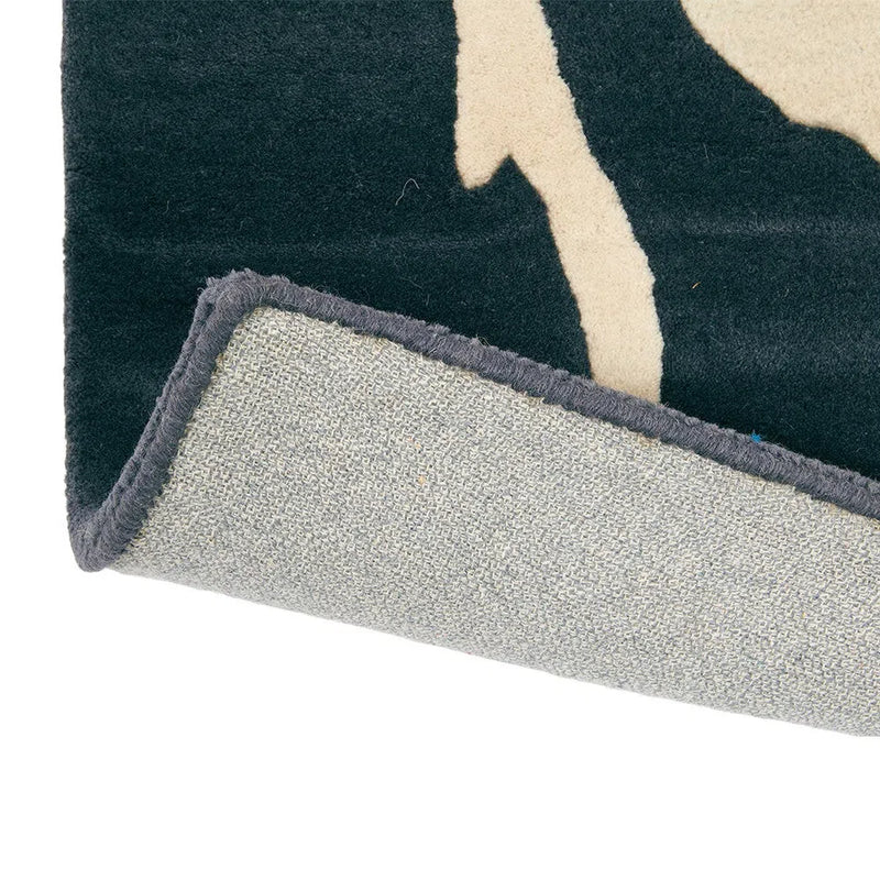 Florence Broadhurst Floral 300 Charcoal 039604