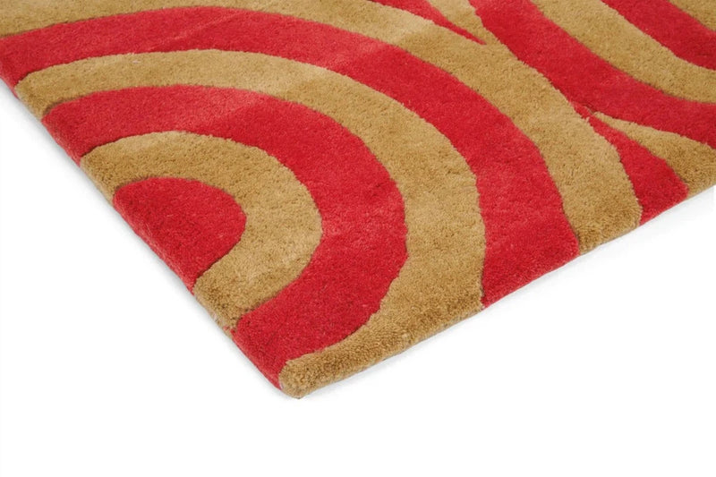 Florence Broadhurst Turnabouts Claret 039200