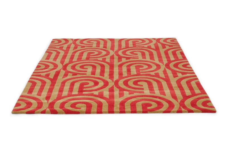Florence Broadhurst Turnabouts Claret 039200