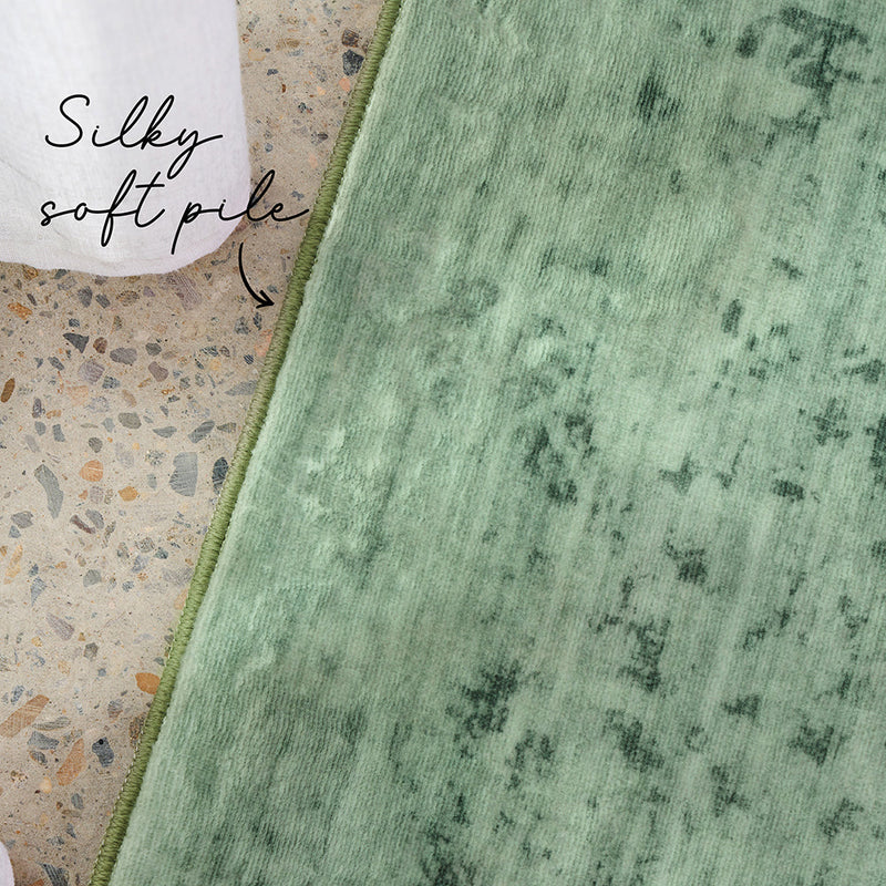 Emeraldcolour Rug Gemstone Emerald Green Rug