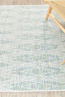 Harmony Powder Blue Indoor Outdoor Rug