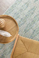 Harmony Powder Blue Indoor Outdoor Rug