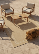 Himalaya Bordo Beige Indoor Outdoor Rug