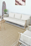 Himalaya Bordo Beige Indoor Outdoor Rug