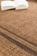 Himalaya Bordo Brown Indoor Outdoor Rug