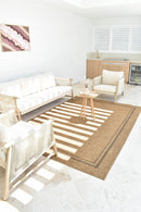 Himalaya Bordo Brown Indoor Outdoor Rug