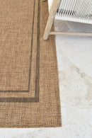 Himalaya Bordo Brown Indoor Outdoor Rug