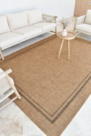 Himalaya Bordo Brown Indoor Outdoor Rug