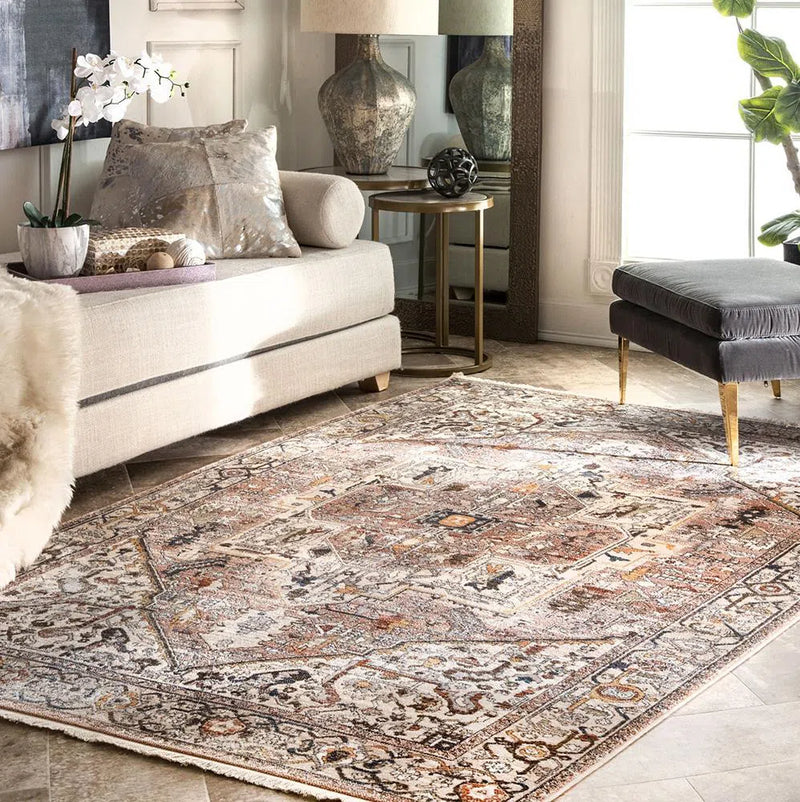 Heriz Mushroom Traditional Rug
