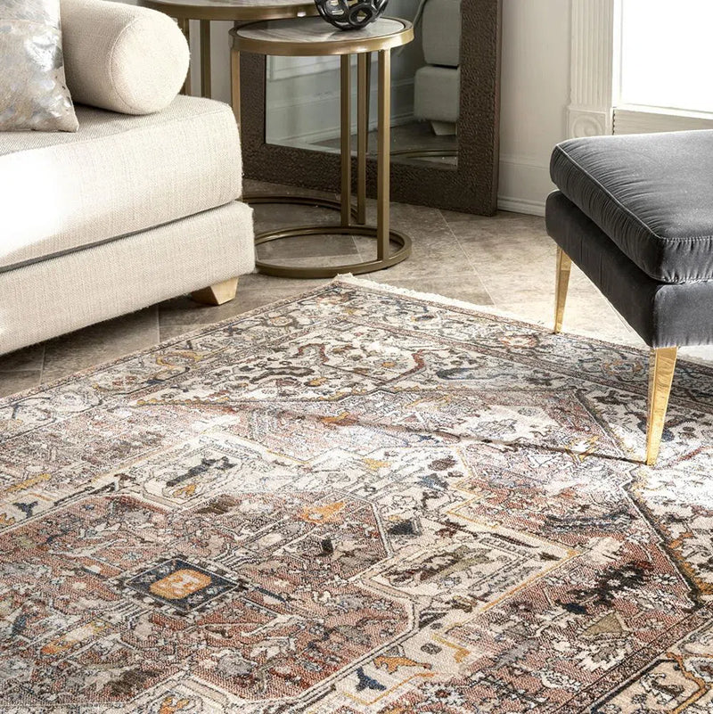 Heriz Mushroom Traditional Rug