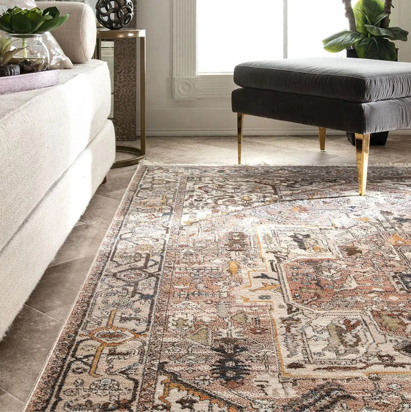 Heriz Mushroom Traditional Rug