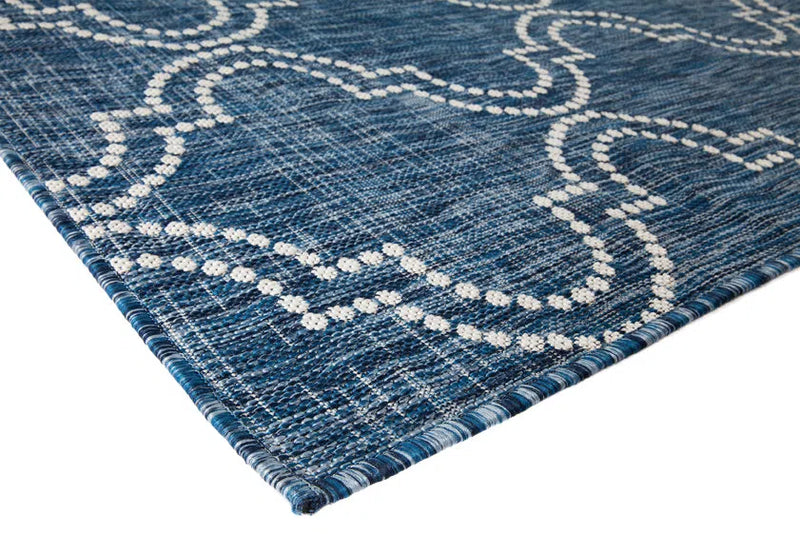 Jinju Blue Outdoor Rug