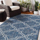 Jinju Blue Outdoor Rug