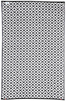 Kimberley Black Reversible Outdoor Rug