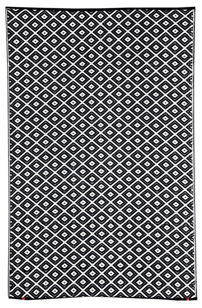 Kimberley Black Reversible Outdoor Rug