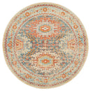 Legacy 853 Blue Round Rug