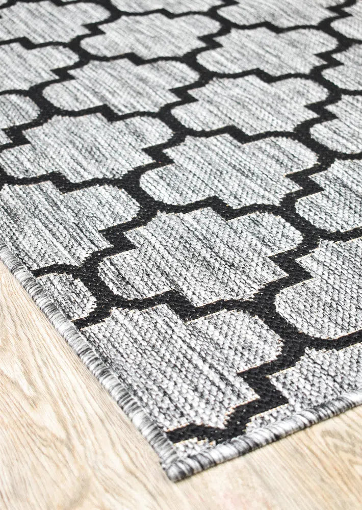 Alaska Indoor Outdoor 68 Grey Rug