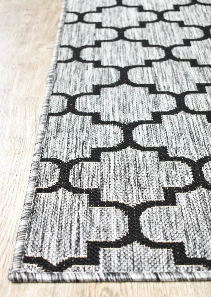 Alaska Indoor Outdoor 68 Grey Rug