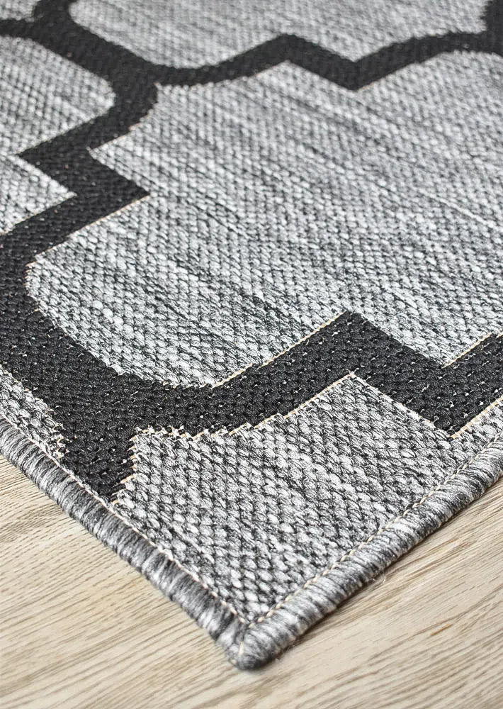 Alaska Indoor Outdoor 68 Grey Rug