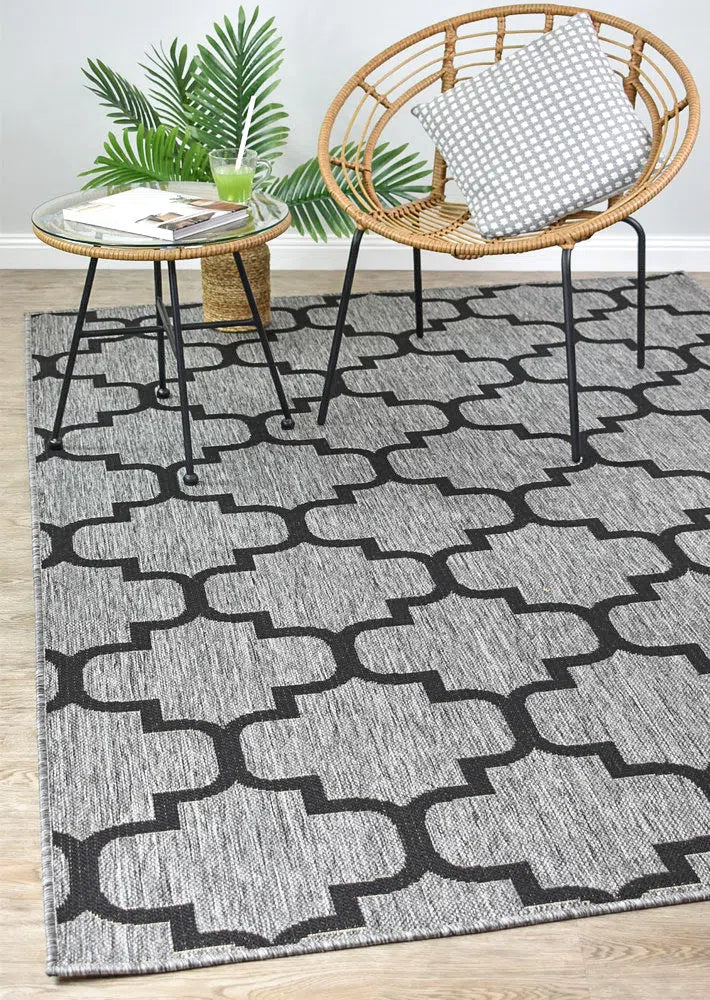 Alaska Indoor Outdoor 68 Grey Rug