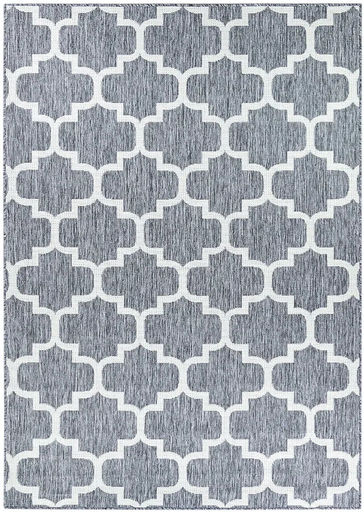 Alaska Indoor Outdoor 68 Light Grey Rug