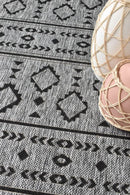 Alaska Indoor Outdoor 33 Dark Grey Rug