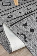 Alaska Indoor Outdoor 33 Dark Grey Rug